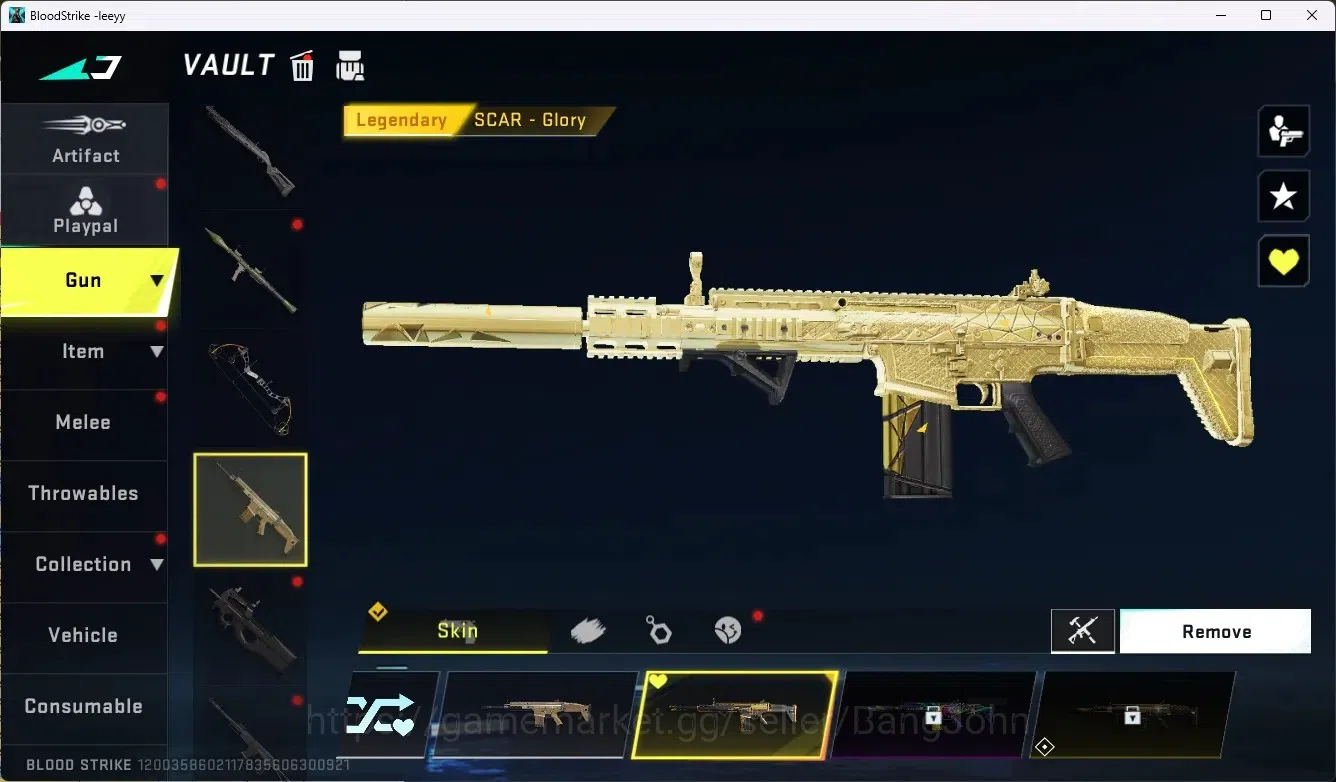 Blood Strike Accounts ASIA |1 Evo Gun: FAL - Evolved Draco|1 Limited Gun image 10