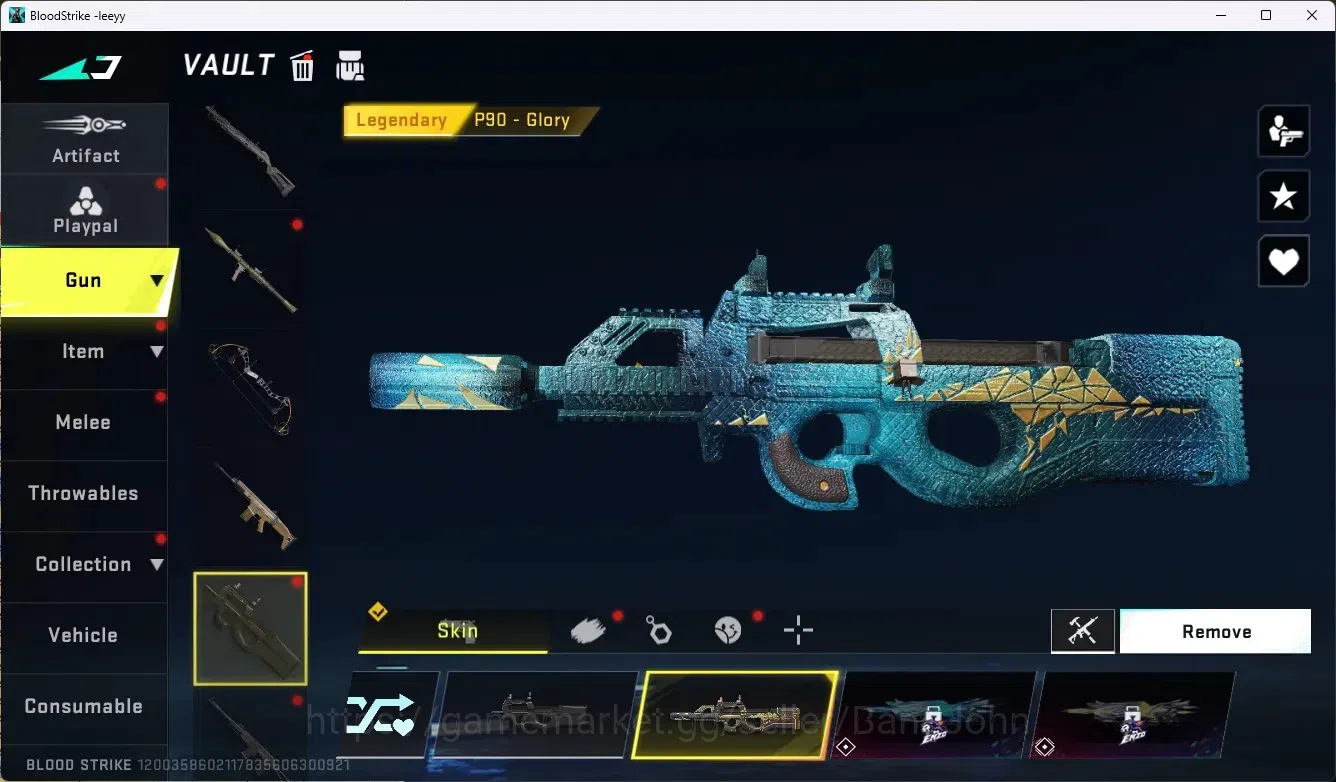 Blood Strike Accounts ASIA |1 Evo Gun: FAL - Evolved Draco|1 Limited Gun image 11