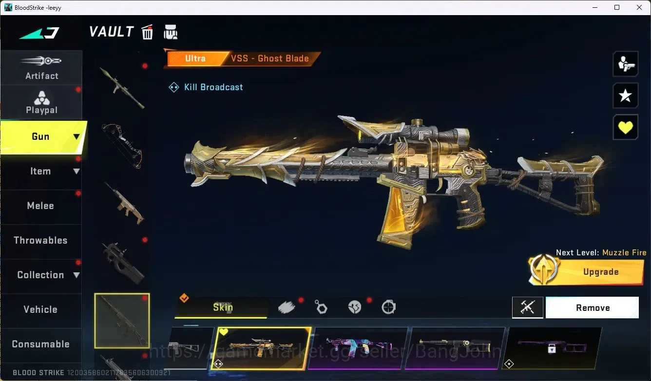 Blood Strike Accounts ASIA |1 Evo Gun: FAL - Evolved Draco|1 Limited Gun image 12