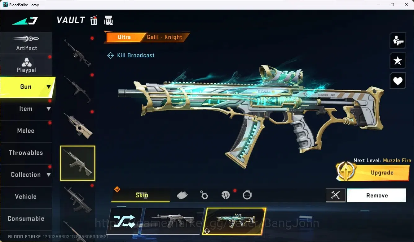 Blood Strike Accounts ASIA |1 Evo Gun: FAL - Evolved Draco|1 Limited Gun image 17