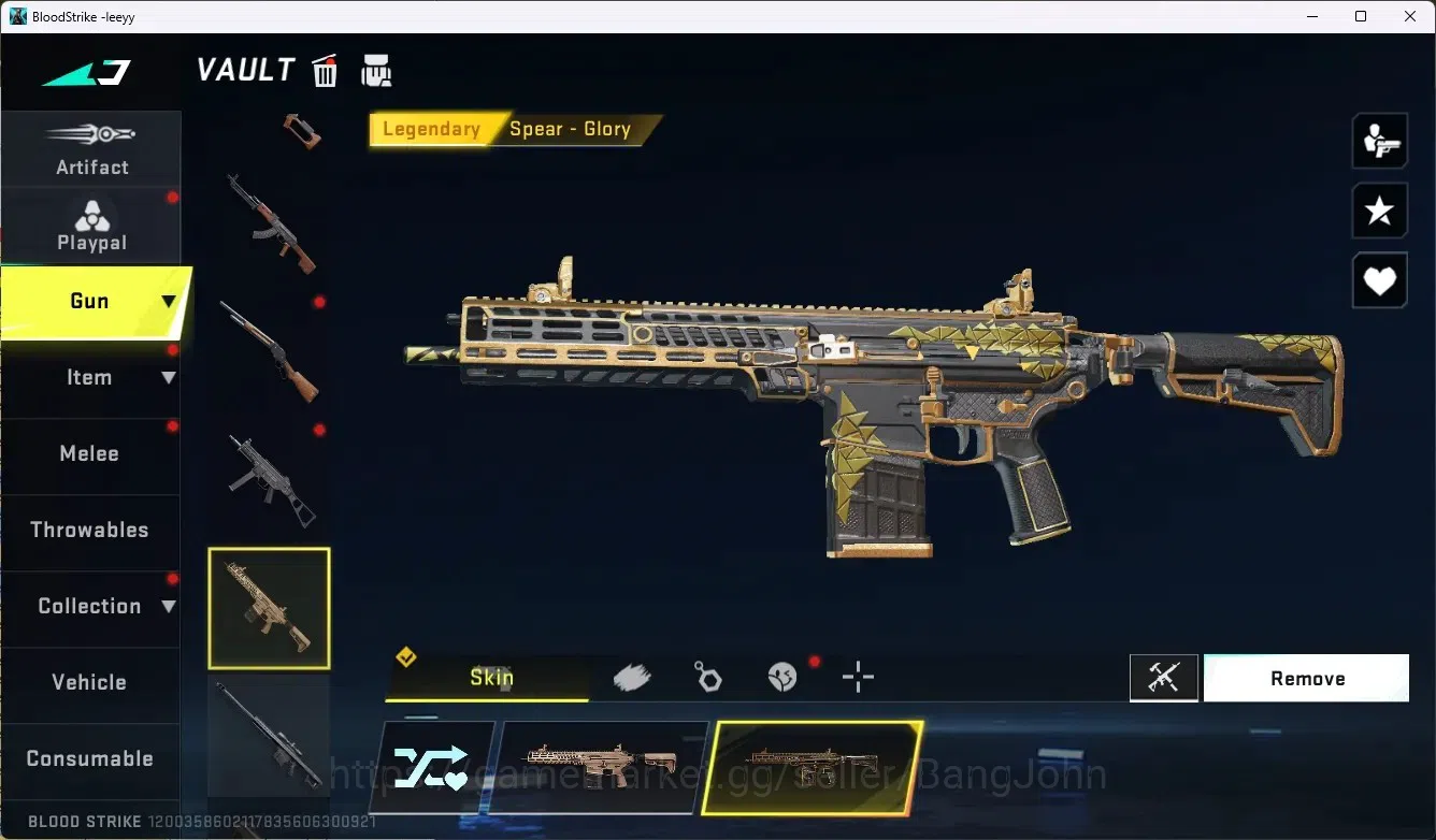 Blood Strike Accounts ASIA |1 Evo Gun: FAL - Evolved Draco|1 Limited Gun image 18