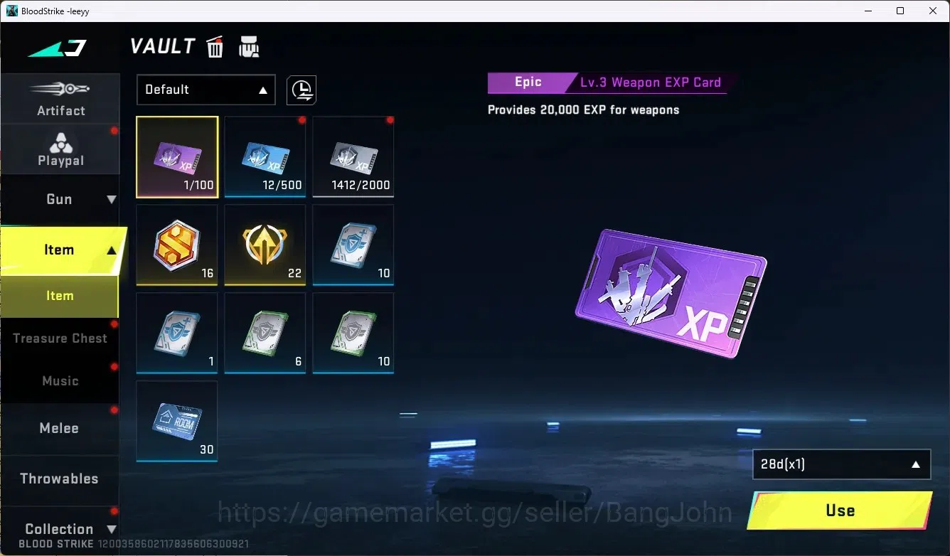 Blood Strike Accounts ASIA |1 Evo Gun: FAL - Evolved Draco|1 Limited Gun image 19