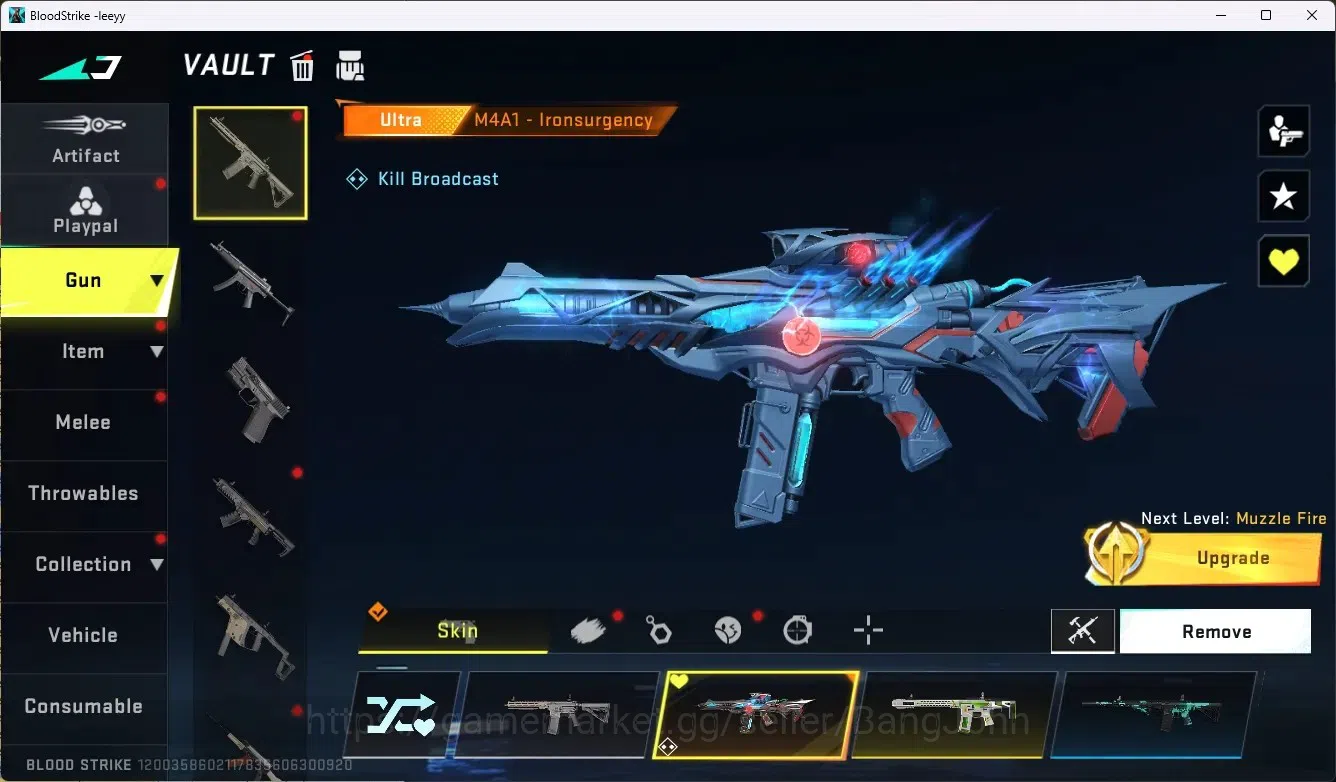 Blood Strike Accounts ASIA |1 Evo Gun: FAL - Evolved Draco|1 Limited Gun image 2