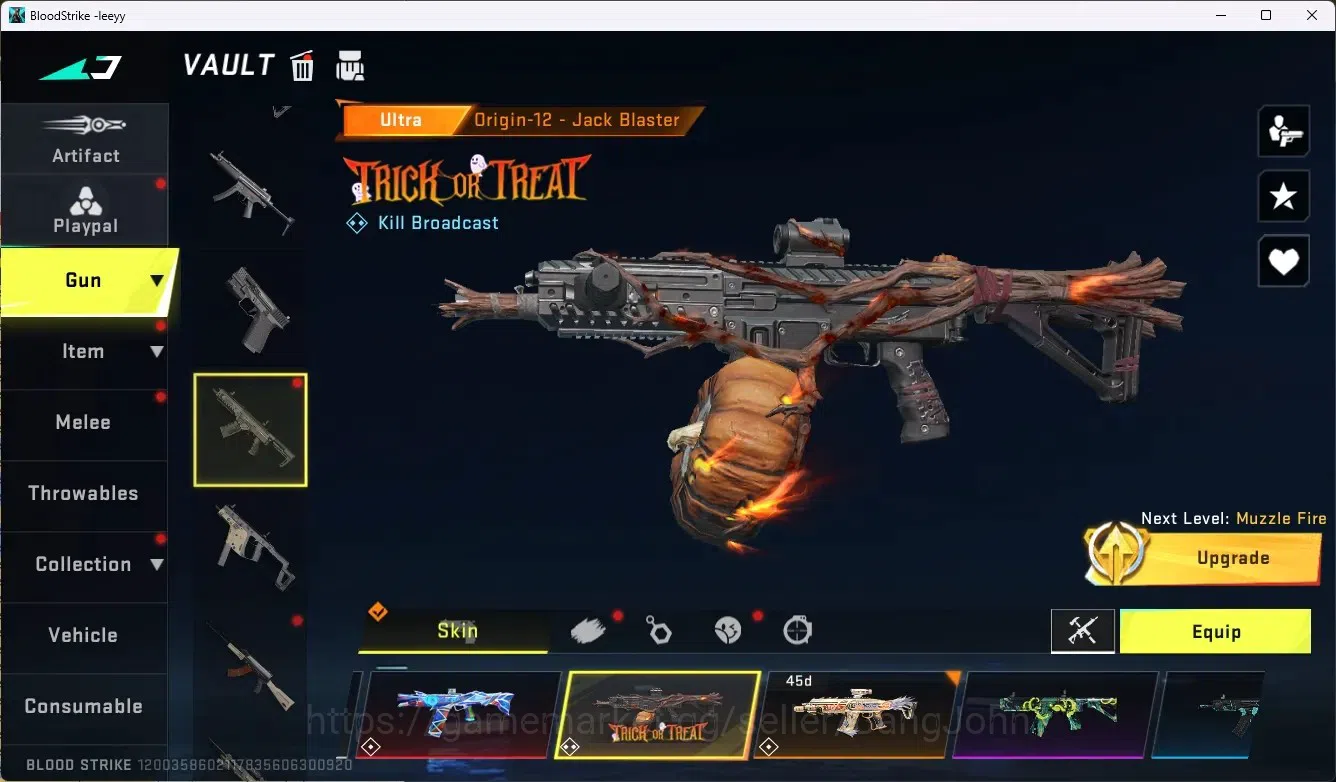 Blood Strike Accounts ASIA |1 Evo Gun: FAL - Evolved Draco|1 Limited Gun image 5