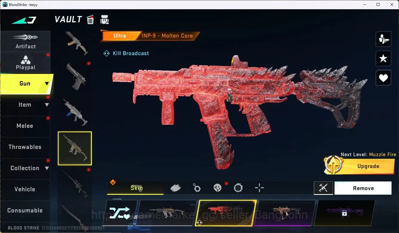 Blood Strike Accounts ASIA |1 Evo Gun: FAL - Evolved Draco|1 Limited Gun image 8