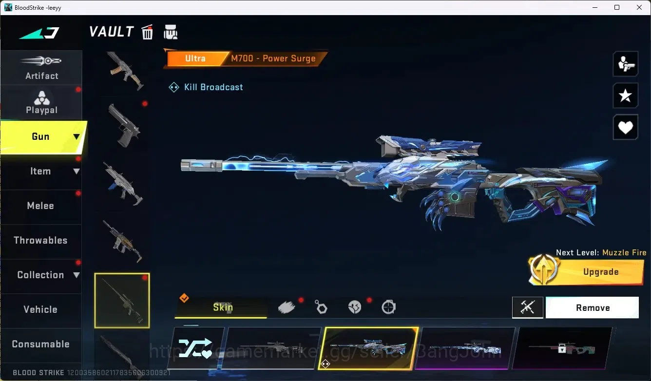 Blood Strike Accounts ASIA |1 Evo Gun: FAL - Evolved Draco|1 Limited Gun image 9