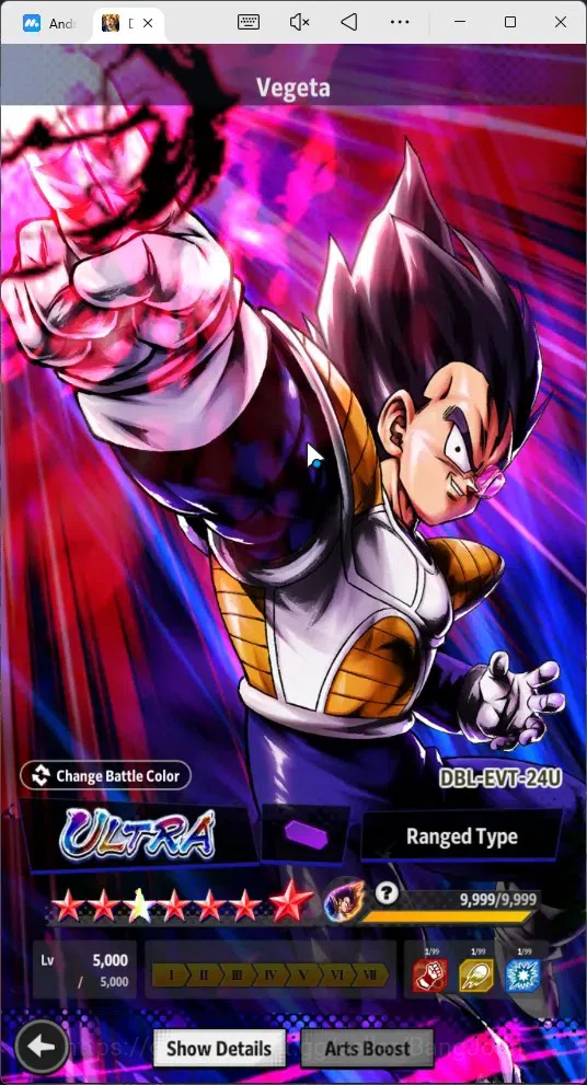 Dragon Ball Legends Accounts Android | Lv 162|492M Total Power|635 CC|2 LR|5 UL image 10