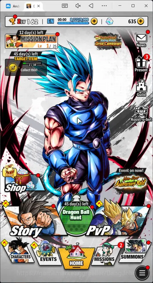 Dragon Ball Legends Accounts Android | Lv 162|492M Total Power|635 CC|2 LR|5 UL image 17