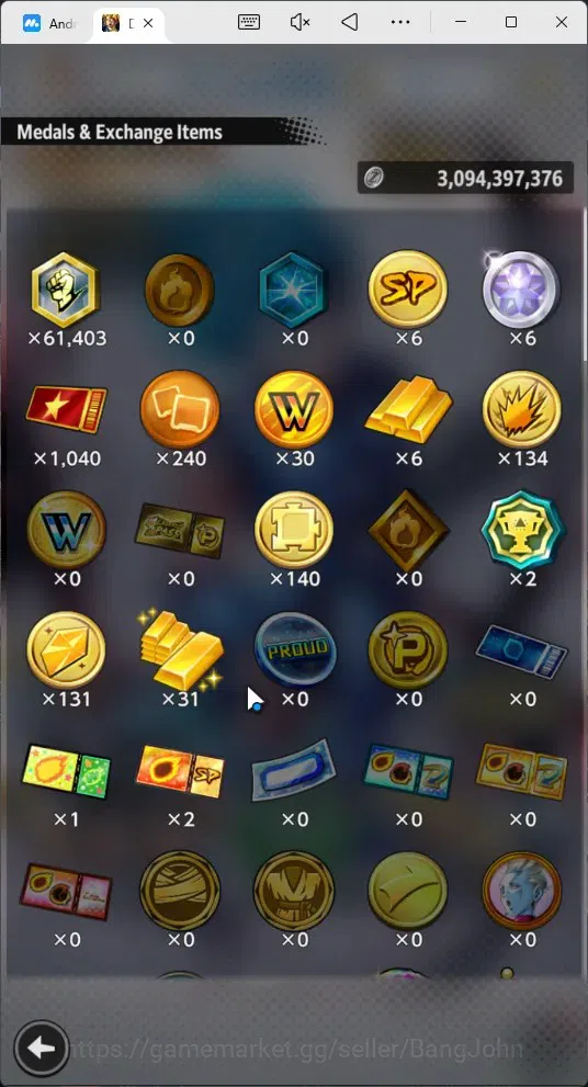 Dragon Ball Legends Accounts Android | Lv 162|492M Total Power|635 CC|2 LR|5 UL image 3