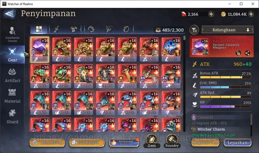 Watcher of Realms Accounts Global 60x|Lv 60|2,8M Power|5 Lord[Prateus,Torodor image 15