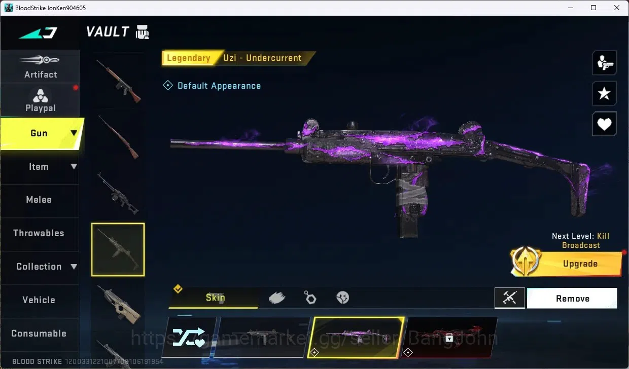 Blood Strike Accounts ASIA | ULTRA MELEE: Talon Knife | EVA MCX | BLEACH image 6