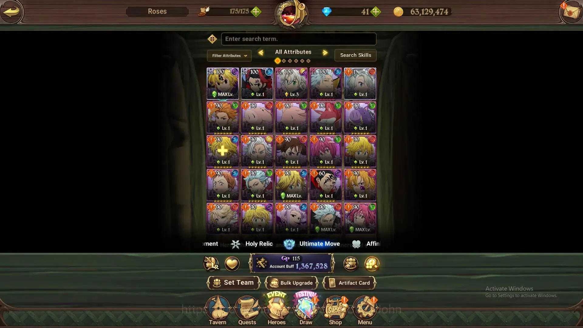 The Seven Deadly Sins: Grand Cross Accounts Global |1.36M CC|LR Mesis 6/6|UR KOP Tristan 3/6,D image 6