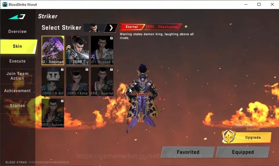 Blood Strike Accounts ASIA|ETERNAL ZERO-Oda|7 ULTRA [BLAST,ETHAN,NOVA,AU image 3