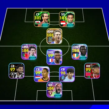 eFootball Legends & Iconic Players power 3127 | V.M savic show time | vitinha show ti image 1