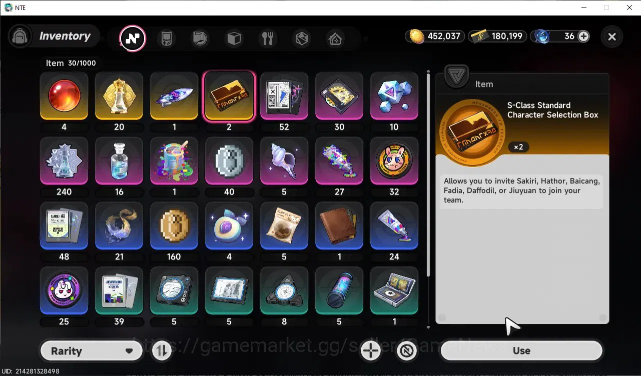 Neverness to Everness Accounts Global SEA|HL 9|TL 2|14 S.Dice|4 SSR [Shinku+Outfit,Nanally],Daffodill,Fadia|2 13
