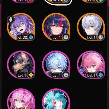 Neverness to Everness Accounts Global SEA|HL 9|TL 2|14 S.Dice|4 SSR [Shinku+Outfit,Nanally],Daffodill,Fadia|2