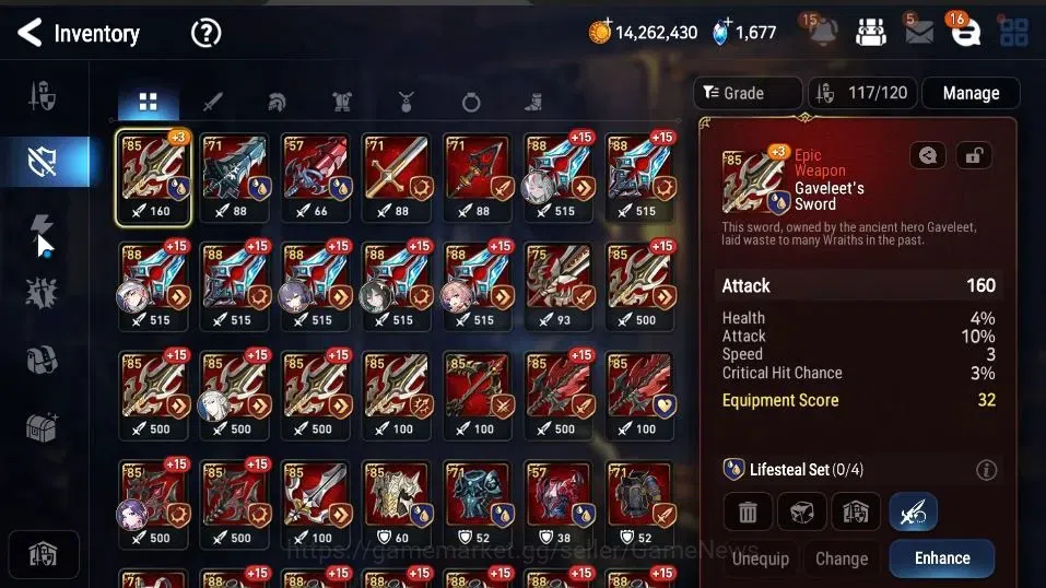 Epic Seven Accounts Starter GLOBAL|UnVerif|6 ML(BArunka,NMLuna,LOTScales,SP Politis,Etc)|Rinak[295 SPD],Yulha,AS Flan,etc|2K 19