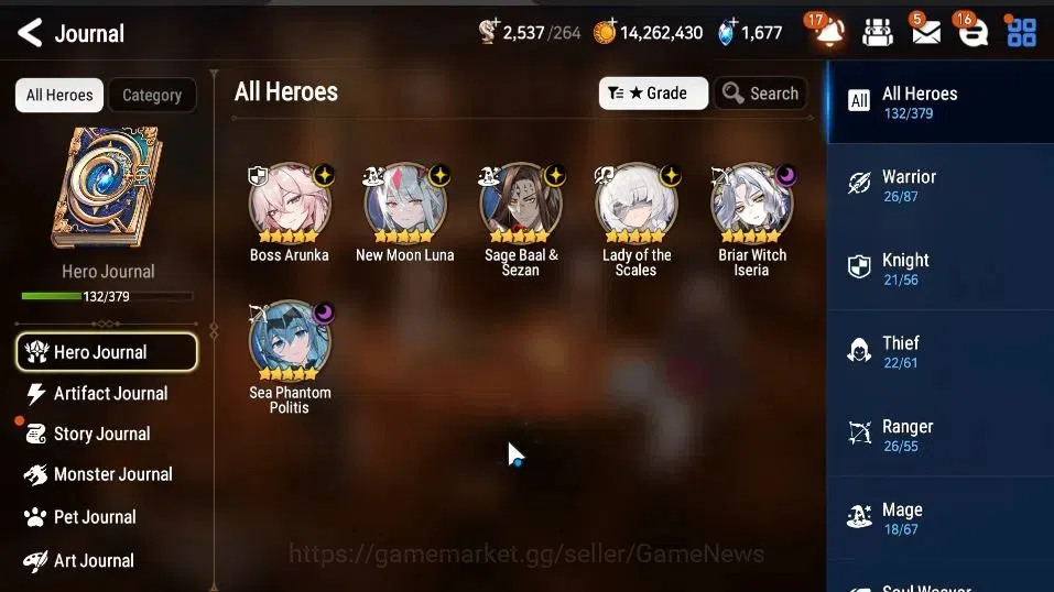 Epic Seven Accounts Starter GLOBAL|UnVerif|6 ML(BArunka,NMLuna,LOTScales,SP Politis,Etc)|Rinak[295 SPD],Yulha,AS Flan,etc|2K 4