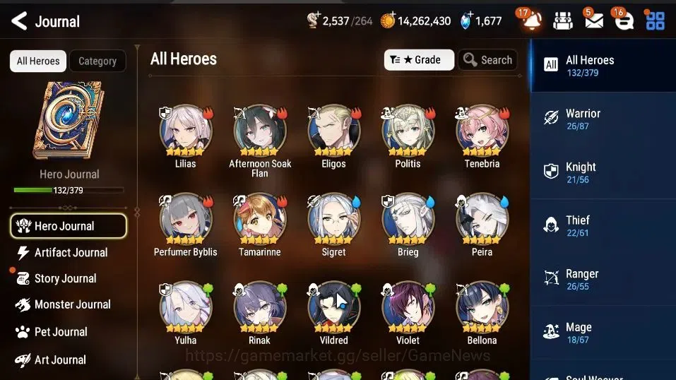Epic Seven Accounts Starter GLOBAL|UnVerif|6 ML(BArunka,NMLuna,LOTScales,SP Politis,Etc)|Rinak[295 SPD],Yulha,AS Flan,etc|2K 5