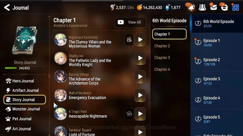Epic Seven Accounts Starter GLOBAL|UnVerif|6 ML(BArunka,NMLuna,LOTScales,SP Politis,Etc)|Rinak[295 SPD],Yulha,AS Flan,etc|2K 8
