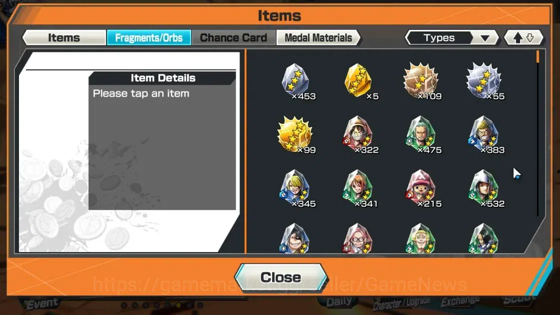 One Piece Bounty Rush Accounts Global |7 EX |T4E Luffy,AnMSK Borsalino,G5 Luffy,B image 18