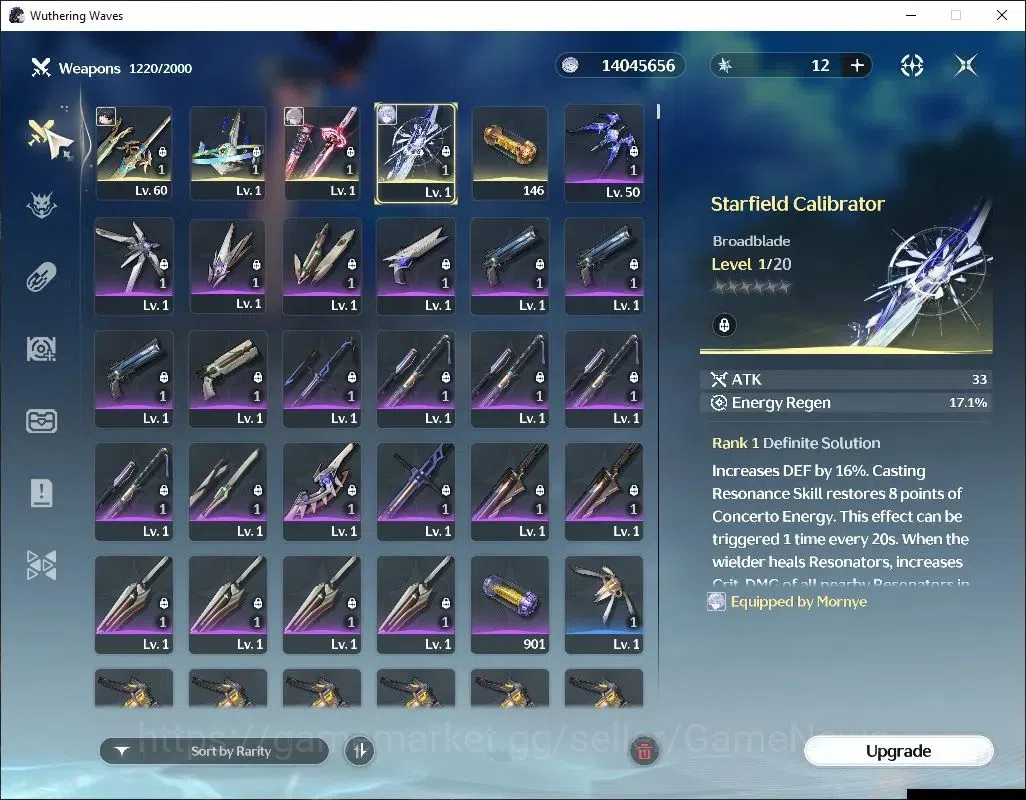 Wuthering Waves Accounts Starter NA | UL 47 | 2 Limited | [Hiyuki R3,Mornye]+Sign | Data Bank Lv 30 | MC Female | Log Kuro 5