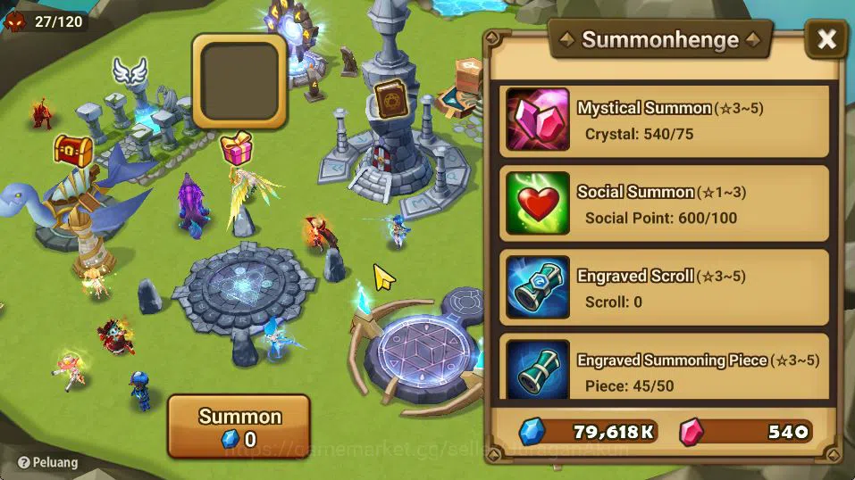 Summoners War: Sky Arena Accounts Starter GLOBAL|Lv 32|1 LD[Jessica]|4 Total NB5(Nora,Chow,Mephisto)+ 12 6* Monsters|Log 8