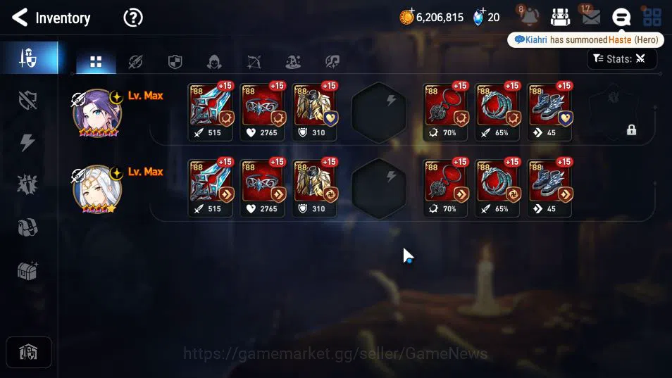 Epic Seven Accounts GLOBAL Unverif |New Era| 2 ML (LOT Scales,Arch Dem image 10