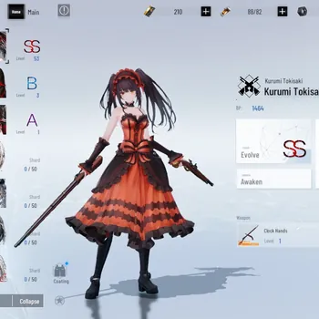 Punishing: Gray Raven Accounts Starter ASIA|Freh Starter Lv 7|1 Coating|Collab SS Kurumi Tokisaki|1 S Selector Omniframe|Log