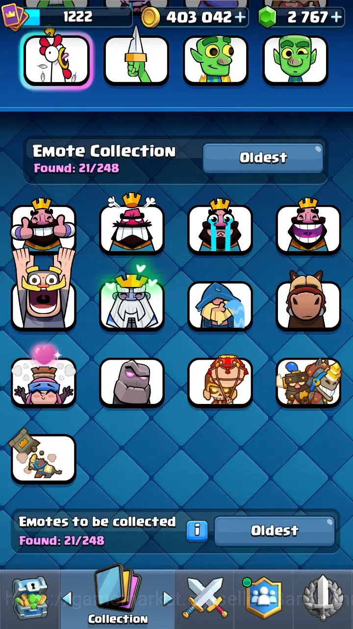Clash Royale Accounts Trophy 8380 | Tower Skin 2 | Evo 6 : Skeleton, Bab image 5