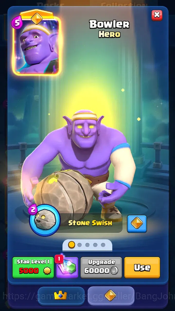 Clash Royale Accounts Trophy 8380 | Tower Skin 2 | Evo 6 : Skeleton, Bab image 8