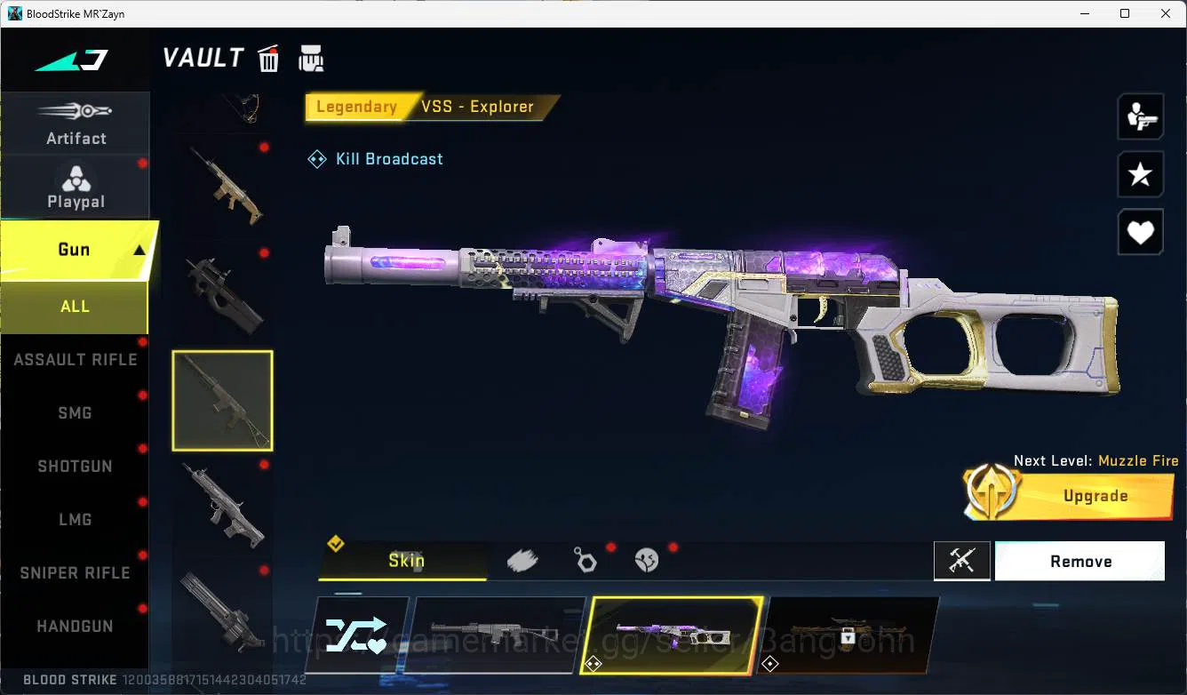Blood Strike Accounts ASIA | ultra jet, ultra one handed axe, more detai image 10