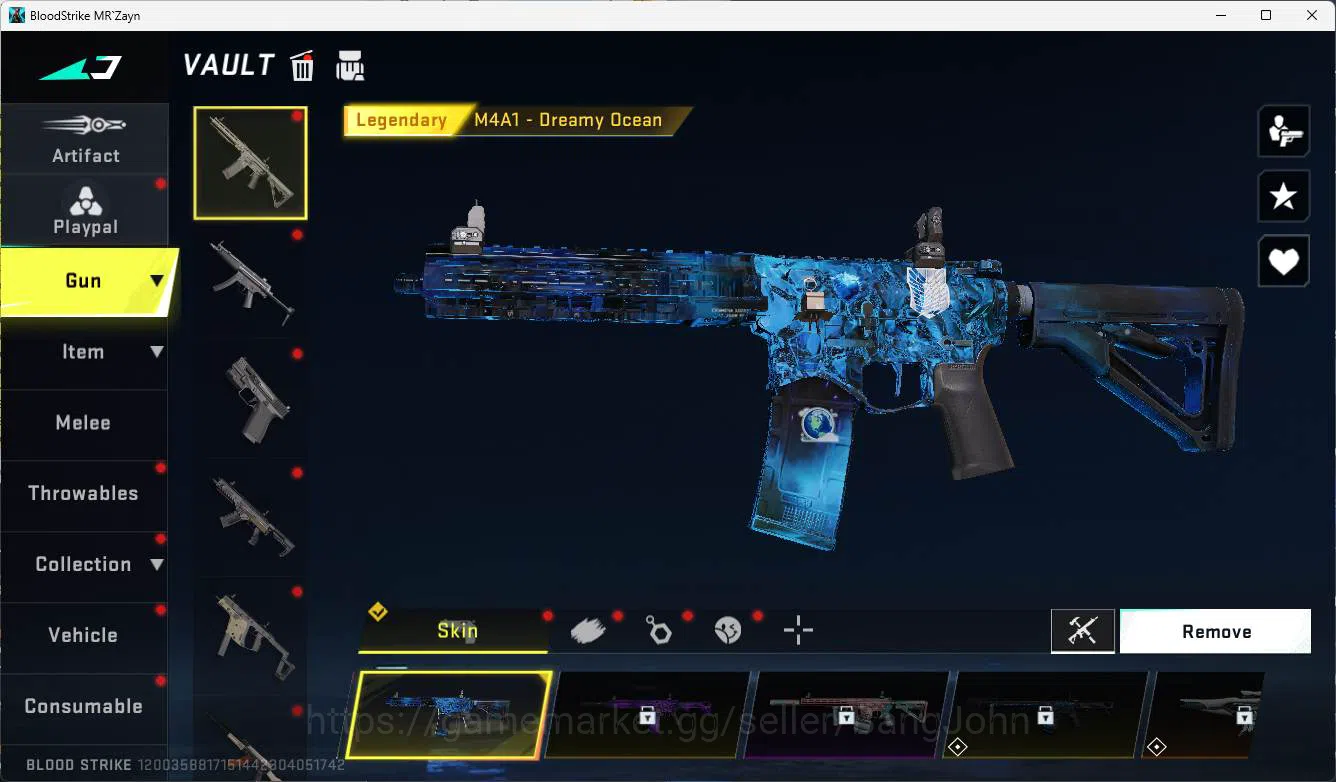 Blood Strike Accounts ASIA | ultra jet, ultra one handed axe, more detai image 12