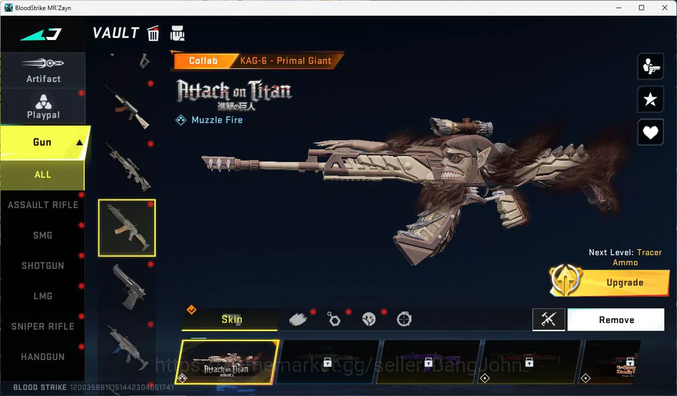 Blood Strike Accounts ASIA | ultra jet, ultra one handed axe, more detai image 8