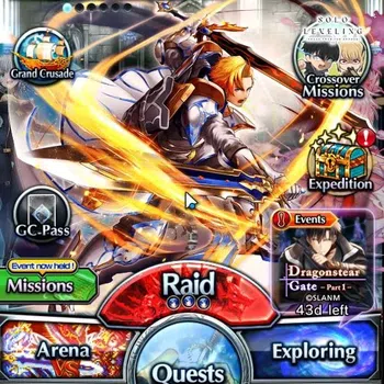 Grand Summoners End-Game Global|Rank 90|21 Ascend|RoyTW,Choi Jong-InTW,Chlo image 1