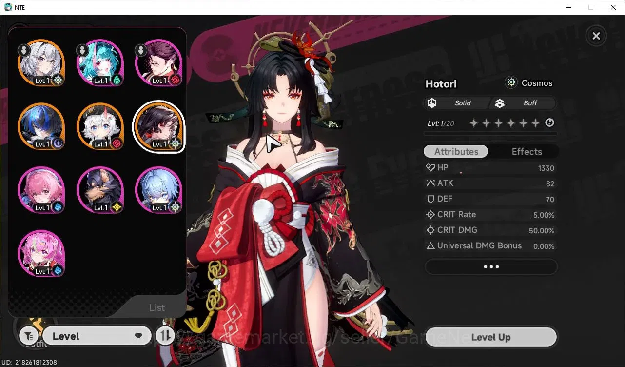 Neverness to Everness Accounts Global EU |HL 3| 3 SSR Hotori ,Daffodil, Sakiri + image 1