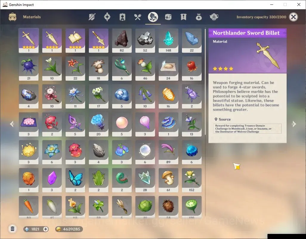 Genshin Impact Accounts Asia | AR 41 | Reoni ON| 1,8k Primo| 1 Limited+2(* image 6