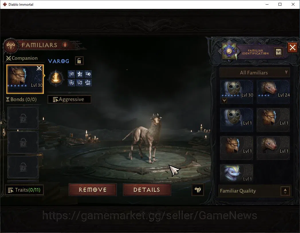 Diablo Immortal Accounts Starter NA-Chains Of Honor|Lv60(405)|Necromancer|31K CR|Reso 420| Cosmetic|Inferno I|Paragon 12