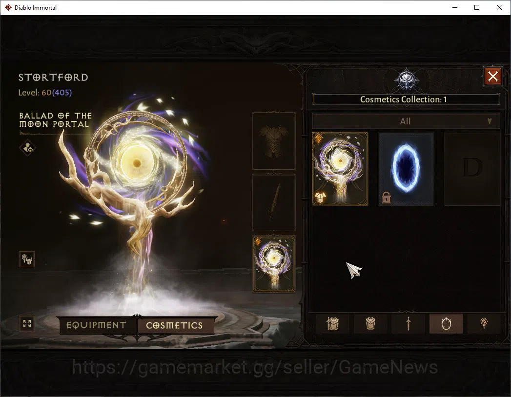 Diablo Immortal Accounts Starter NA-Chains Of Honor|Lv60(405)|Necromancer|31K CR|Reso 420| Cosmetic|Inferno I|Paragon 9