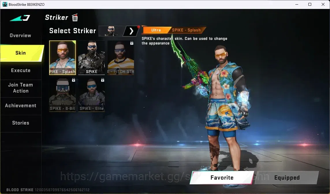 Blood Strike Accounts ASIA | 1 ETERNAL: MP7-Burning | 2 7DS GUNS | 2 ULT image 10