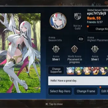 Epic Seven Accounts High-End Global Unverif | 6 ML (NM Luna,Belian,MA Ken,F Cecilia, Etc.)|SS 372|Stigma 122.4K|Log