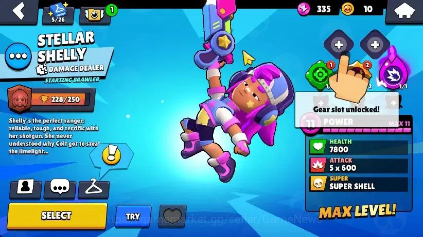 Brawl Stars Accounts 1009 Trophy|50 Gem|19 Brawlers 3 Max Lvl [Rico,El  image 14