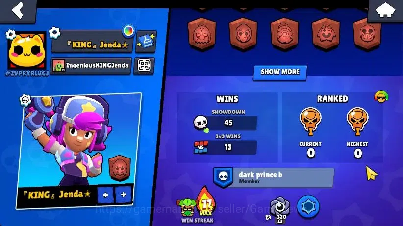 Brawl Stars Accounts 1009 Trophy|50 Gem|19 Brawlers 3 Max Lvl [Rico,El  image 2