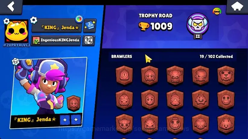 Brawl Stars Accounts 1009 Trophy|50 Gem|19 Brawlers 3 Max Lvl [Rico,El  image 9