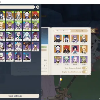 Genshin Impact Accounts Others Asia|AR 50|2 Limited + 1(*5 Weapon)|Yelan+Signature,Flins|Reuni On|Usn Unset|Male MC|Take