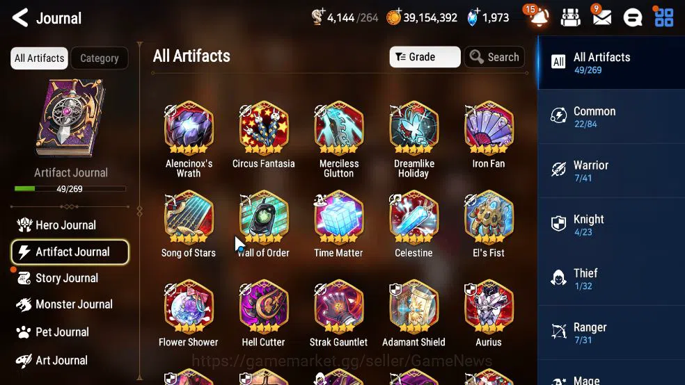 Epic Seven Accounts GLOBAL Unverif|New Era|7 ML(E Ilynav,Solitaria otS image 10