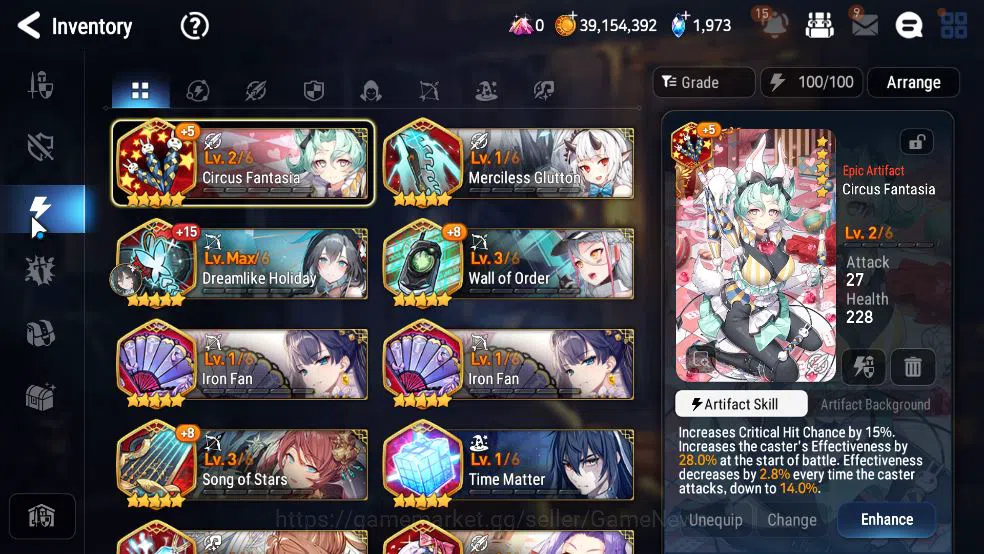 Epic Seven Accounts GLOBAL Unverif|New Era|7 ML(E Ilynav,Solitaria otS image 13