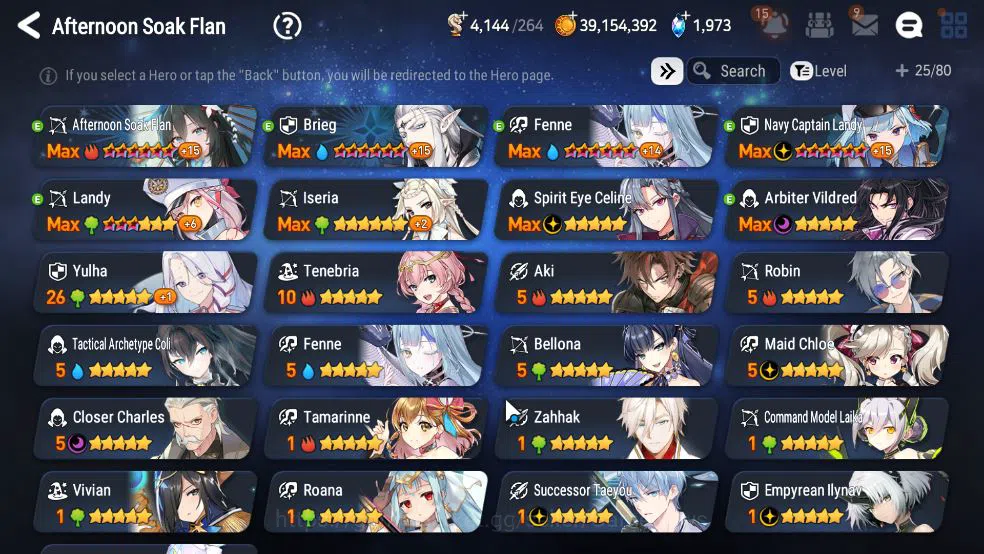 Epic Seven Accounts GLOBAL Unverif|New Era|7 ML(E Ilynav,Solitaria otS image 18