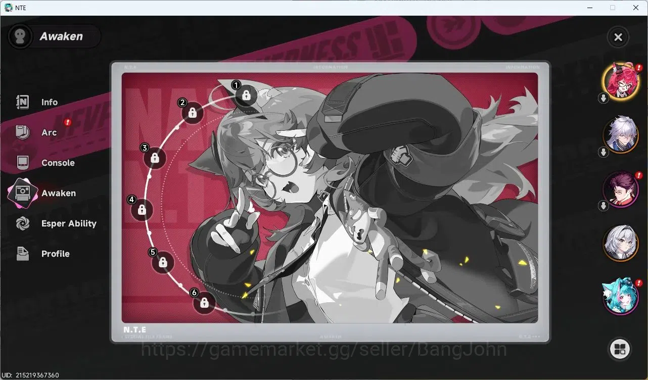 Neverness to Everness Accounts EU | Starter Lv 3 | 2 SSR (Nanally,Baicang) + 6 SR image 13
