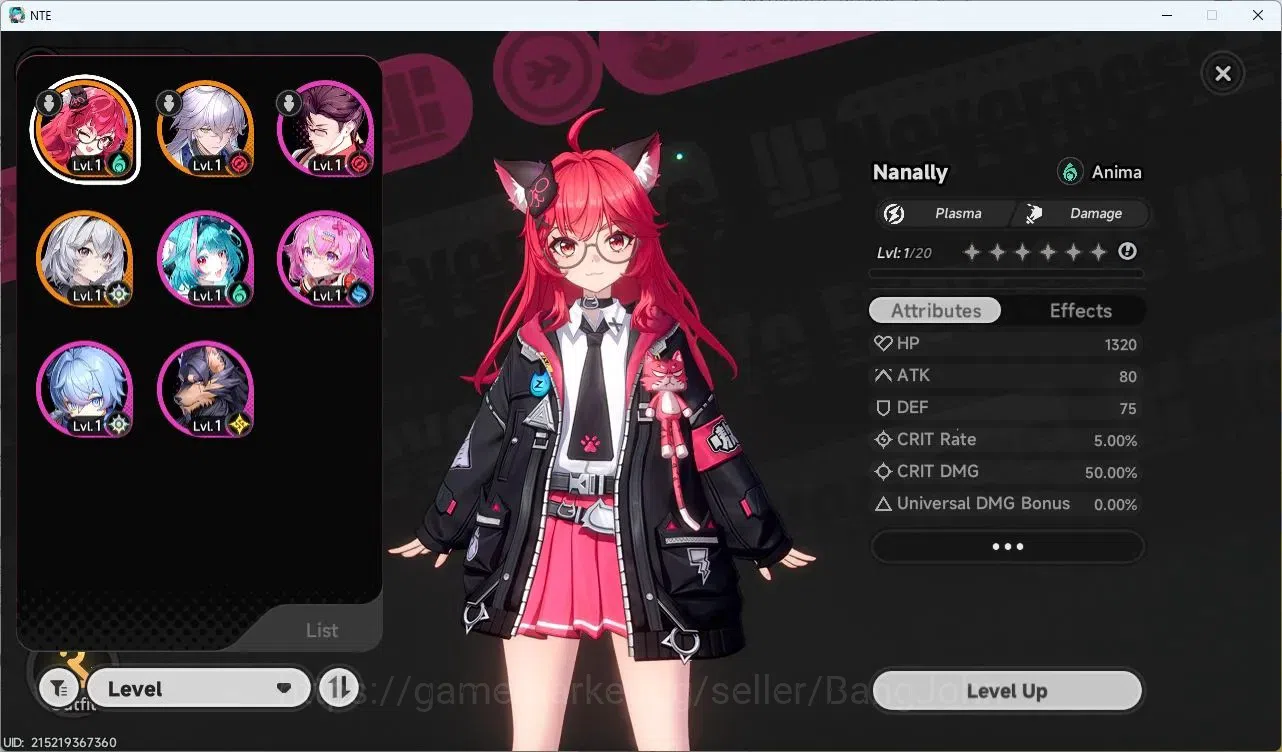 Neverness to Everness Accounts EU | Starter Lv 3 | 2 SSR (Nanally,Baicang) + 6 SR image 3